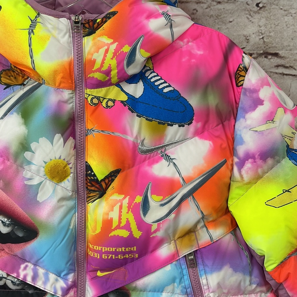Nike Stormfit Multi Color Puffer Jacket NWT - Picture 2 of 13